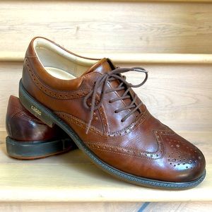 Ecco- Men’s Size 46 (translates to US 12)- Brown Dress Shoes